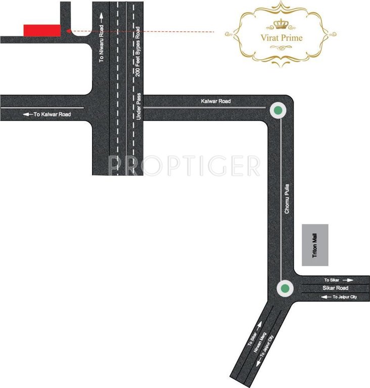 Images for Location Plan of Virat Prime