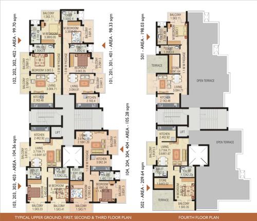  bay-view-apartments Images for Cluster Plan of Asian Bay View Apartments