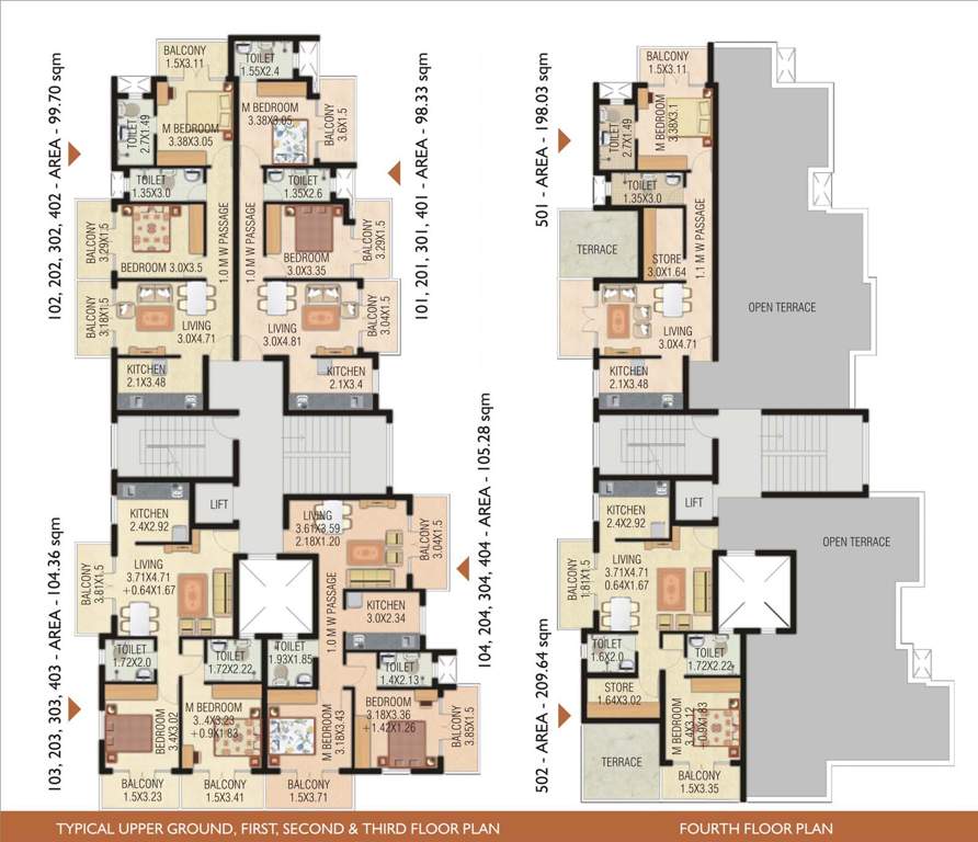  bay view apartments Images for Cluster Plan of Asian Bay View Apartments