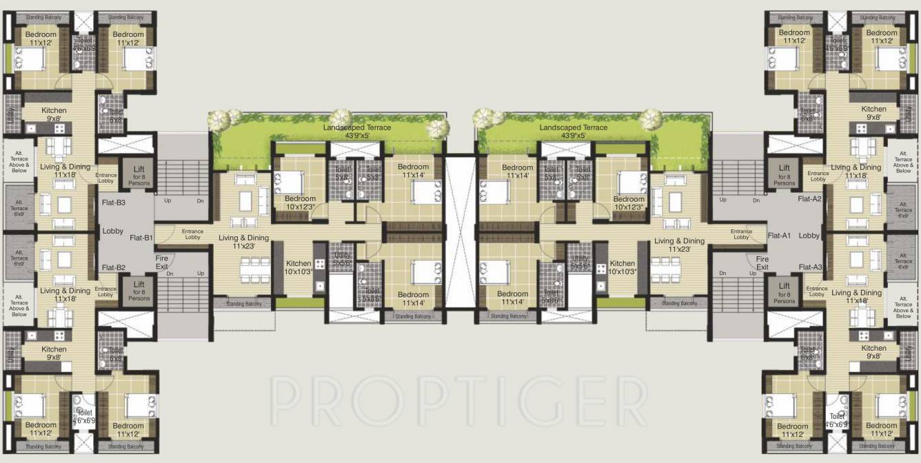 Images for Cluster Plan of Kanaklaxmi The Renaissance