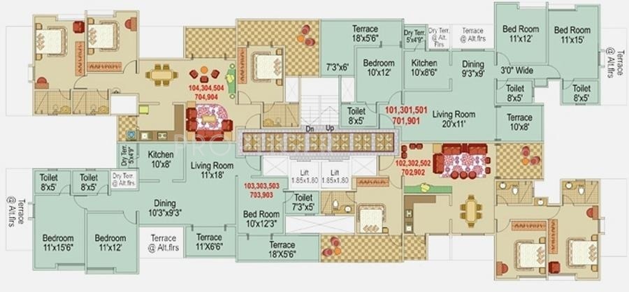 Images for Cluster Plan of Om Faith