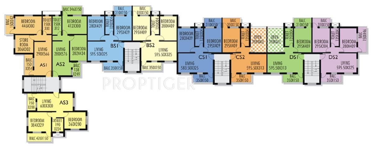 paradise Wing A Cluster Plan