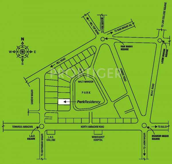 Location Plan Gurumurty Constructions Park Residency Location Plan