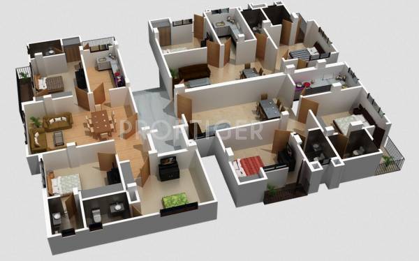 Images for Cluster Plan of  MD Dream House