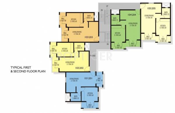 Images for Cluster Plan of Asian Asian Zalore Residency I