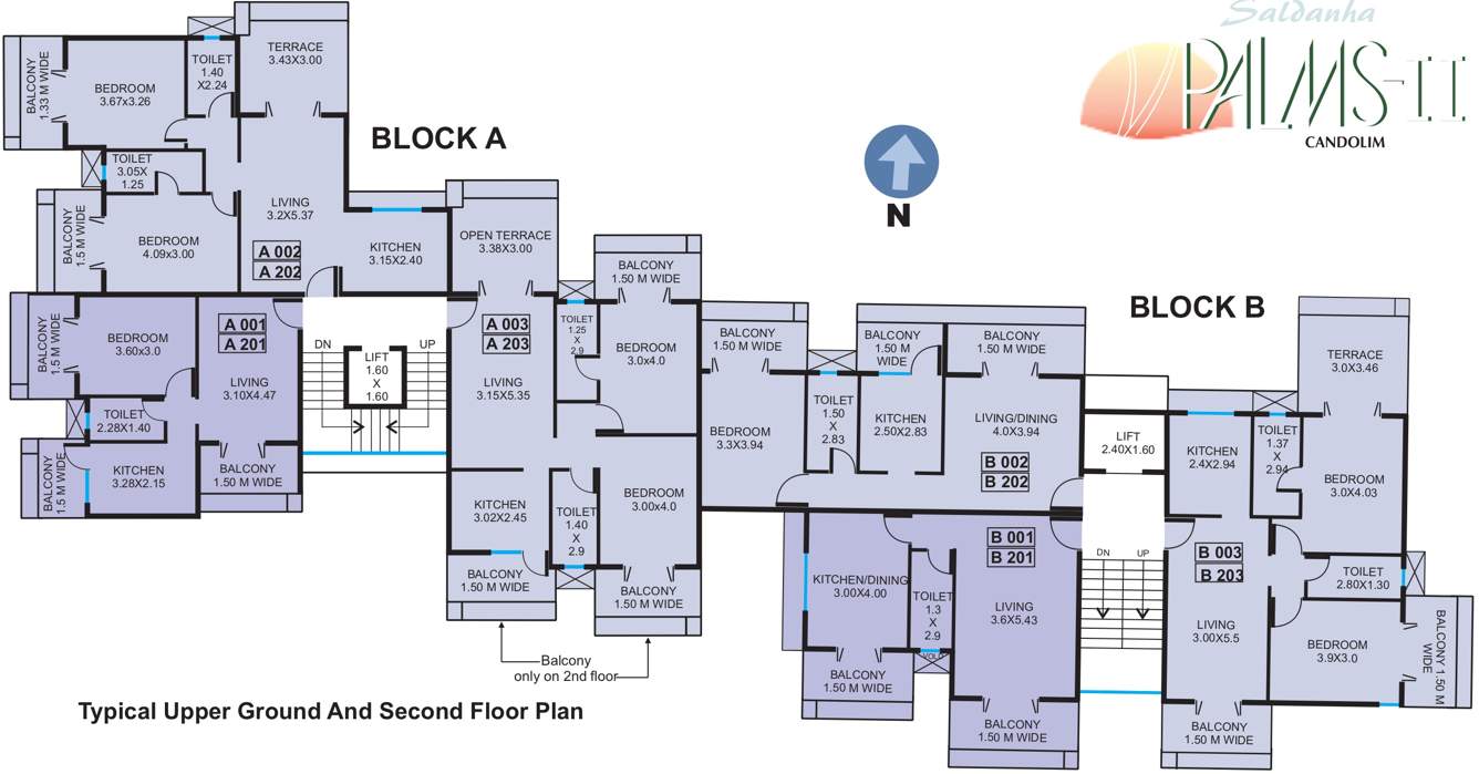  palms Images for Cluster Plan of Saldanha Palms