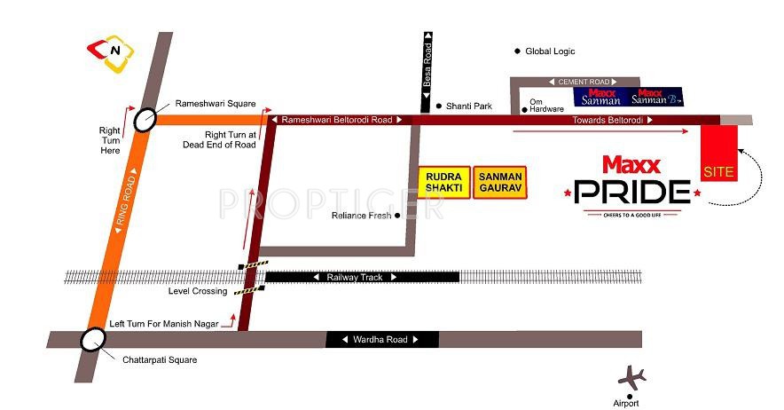  pride Images for Location Plan of Maxx Pride