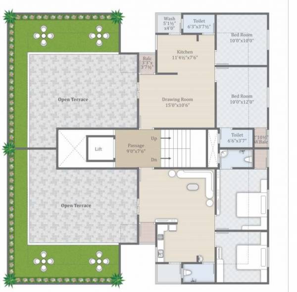  siddheshwar-homes Block A Cluster Plan