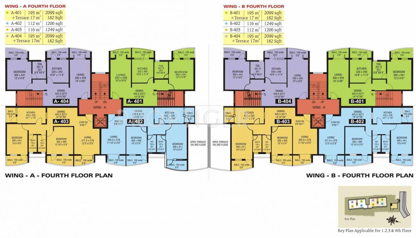 Images for Cluster Plan of Raj Raj Excellency