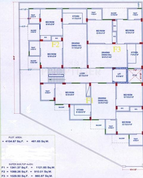 Images for Cluster Plan of  MD Dreams Homes