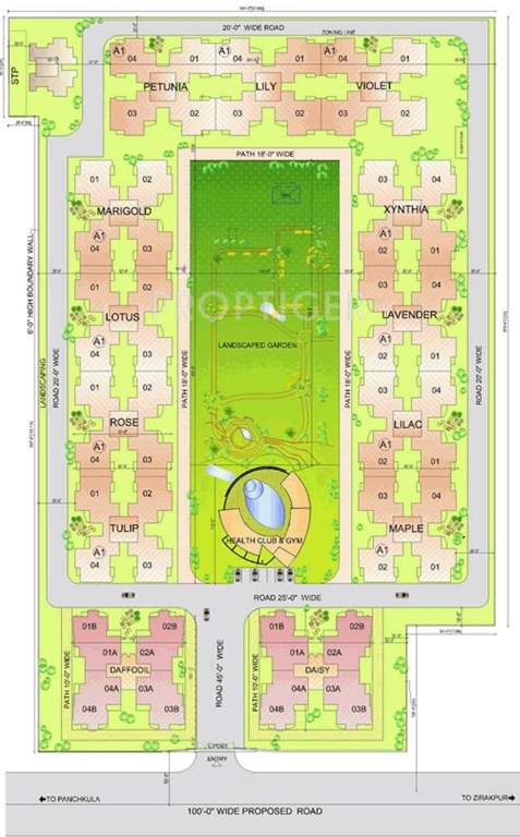  bollywood heights Images for Layout Plan of Hanumant Bollywood Heights