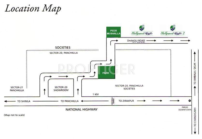  bollywood heights Images for Location Plan of Hanumant Bollywood Heights