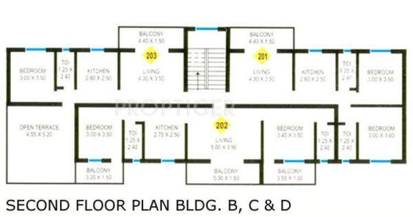 Images for Cluster Plan of Saldanha Kieran Apartments Phase I