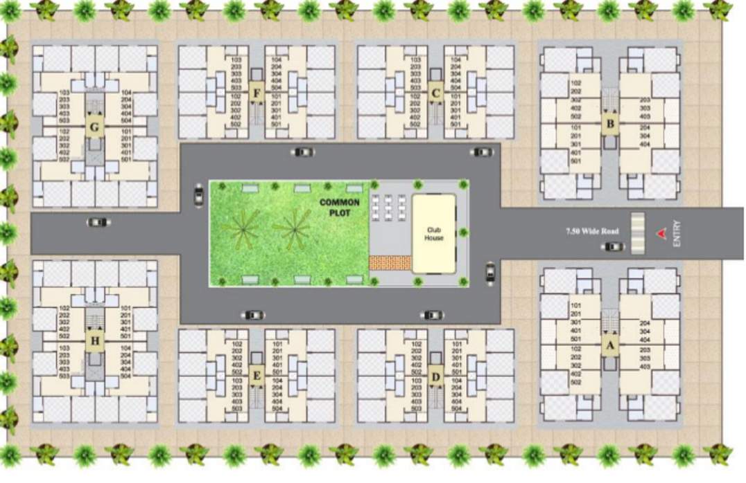  shree siddheshwar heights Images for Layout Plan of Nyalkaran Shree Siddheshwar Heights