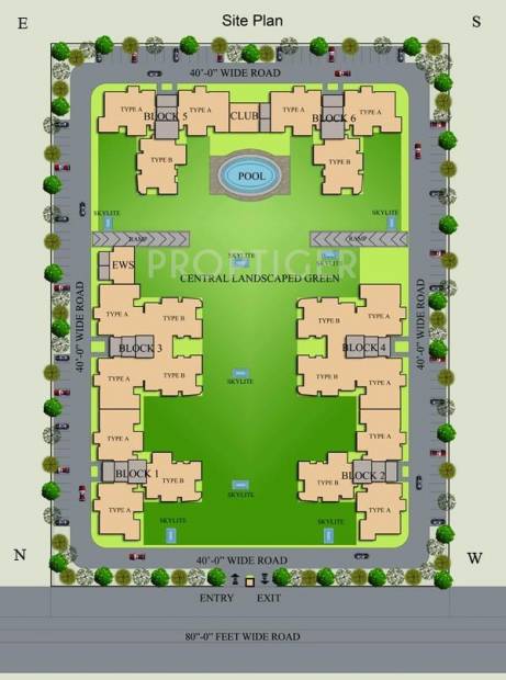 Images for Layout Plan of Hanumant Bollywood Heights 2