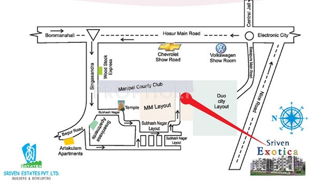 Images for Location Plan of Sriven Exotica