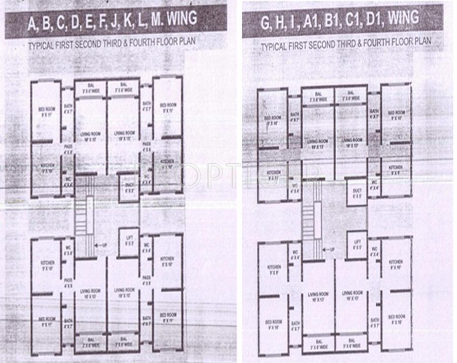 Images for Cluster Plan of Shraddha Kanchi Enclave