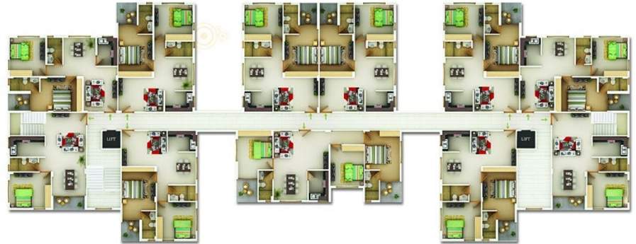  serenity Images for Cluster Plan of Sugam Serenity