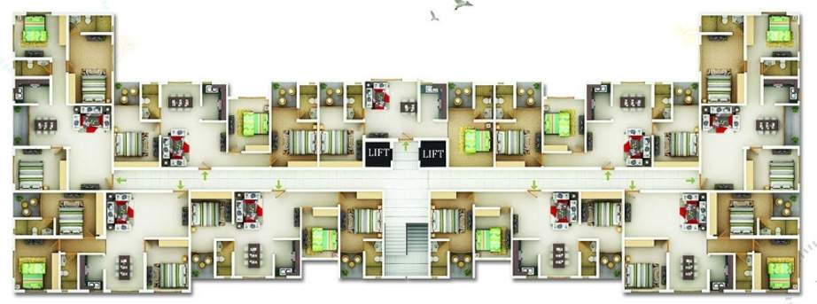  serenity Images for Cluster Plan of Sugam Serenity