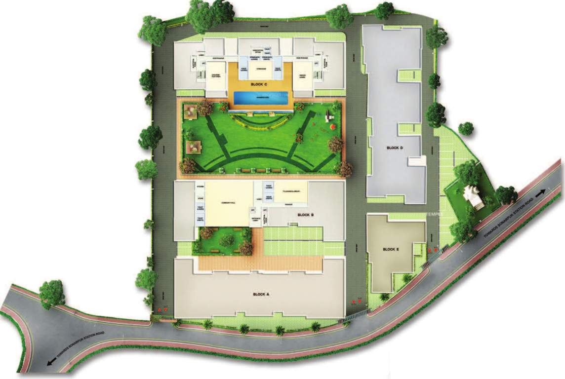  serenity Images for Layout Plan of Sugam Serenity