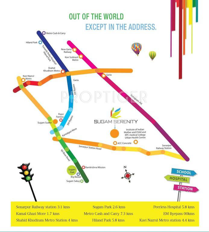  serenity Images for Location Plan of Sugam Serenity