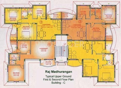 Images for Cluster Plan of Raj Housing Raj Madhurangan