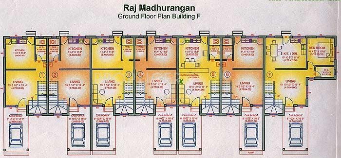 Images for Layout Plan of Raj Housing Raj Madhurangan Villa