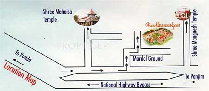 Images for Location Plan of Raj Housing Raj Madhurangan Villa