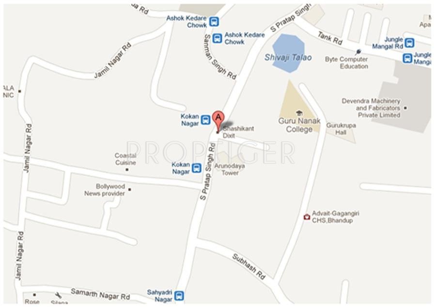 Images for Location Plan of Shraddha Marleshwar Society