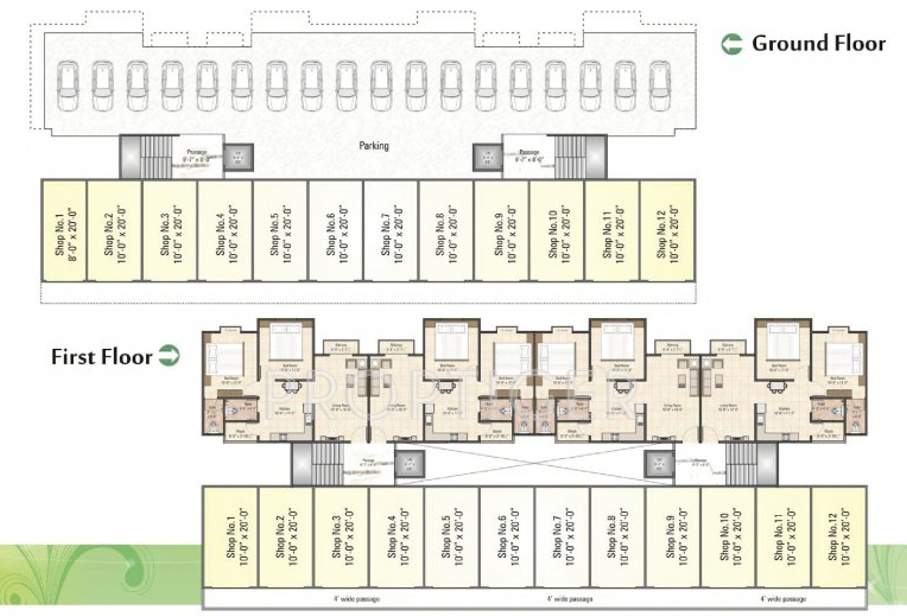 Images for Cluster Plan of Nyalkaran Shree Rangam Resicom