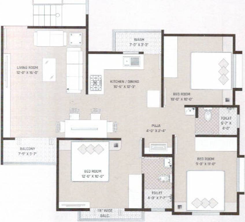 Images for Cluster Plan of Darshanam Antica Apartment