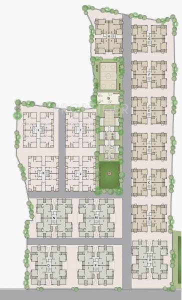 Images for Layout Plan of Darshanam Antica Apartment