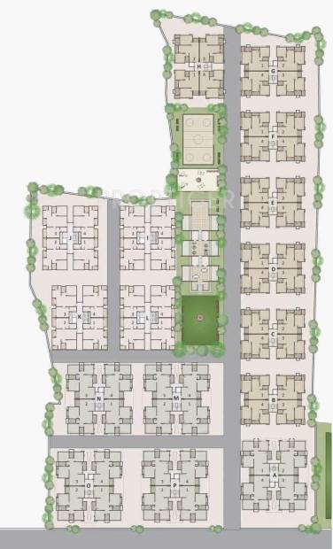 Images for Layout Plan of Darshanam Antica Apartment