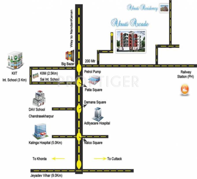 Images for Location Plan of  Akruti Arcade