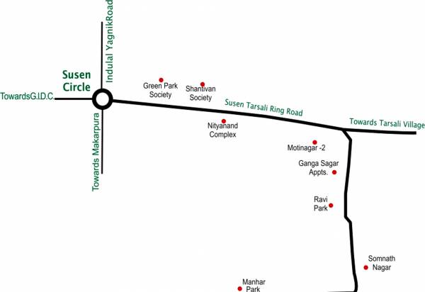Images for Location Plan of Pratham Paradise Villas Images for Location Plan of Pratham Paradise Villas