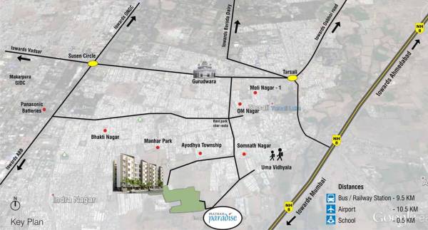 Images for Location Plan of Pratham Paradise Villas Images for Location Plan of Pratham Paradise Villas
