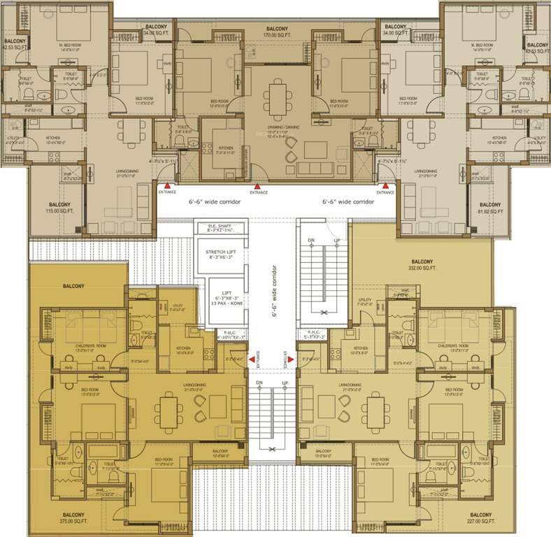 elite Images for Cluster Plan of Mahima Elite