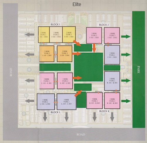 Images for Layout Plan of Mahima Elite elite Images for Layout Plan of Mahima Elite