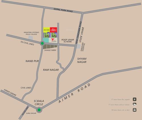 Images for Location Plan of Mahima Elite elite Images for Location Plan of Mahima Elite