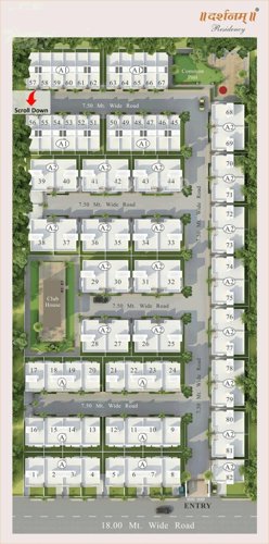  residency Images for Layout Plan of Darshanam Residency