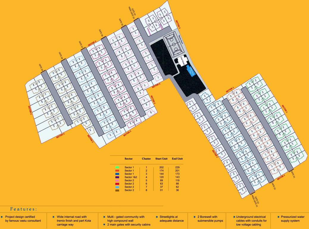 srushti Images for Layout Plan of Pratham Srushti