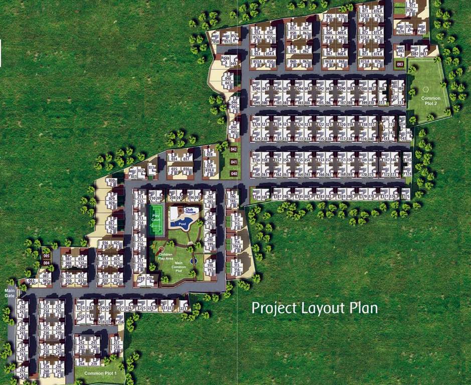 residency Images for Layout Plan of Pratham Residency