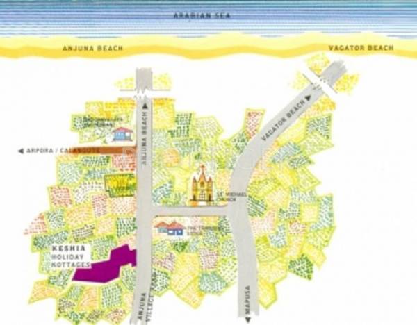 Images for Location Plan of Saldanha Keshia Holiday Kottages