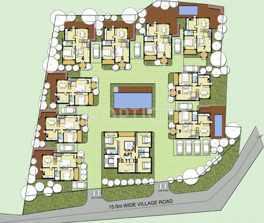 Images for Layout Plan of Ashray Belvederre