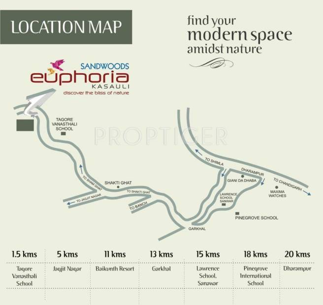 Images for Location Plan of Sandwoods Euphoria