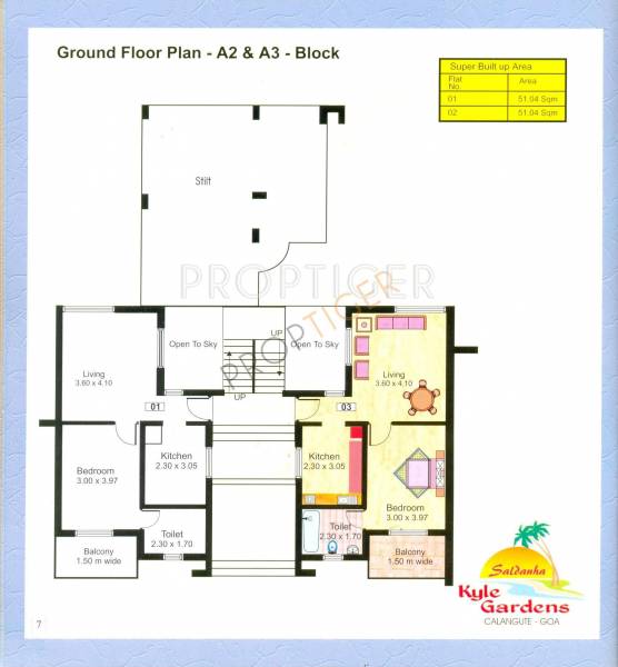 Images for Cluster Plan of Saldanha Kyle Gardens