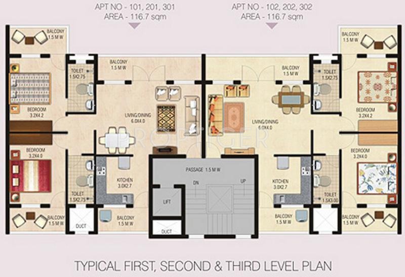 Images for Cluster Plan of  Frangipani Apartments