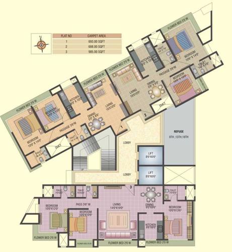  ashwa-platinum Images for Cluster Plan of Ashwamedh Ashwa Platinum