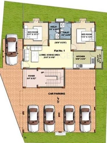 Images for Cluster Plan of Confident Rigel Apartment