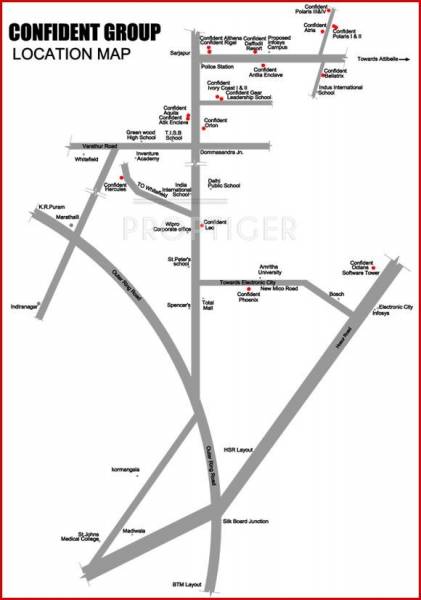 Images for Location Plan of Confident Rigel Apartment